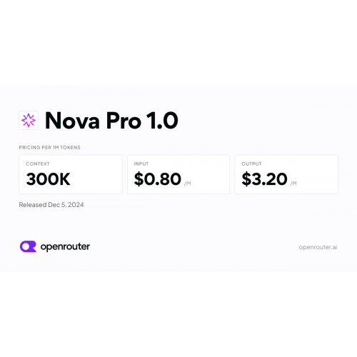 Nova Pro 1.0
