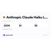 Anthropic Claude Haiku Latest