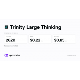 Trinity Large Thinking