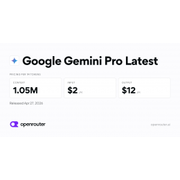 Google Gemini Pro Latest