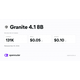 Granite 4.1 8B