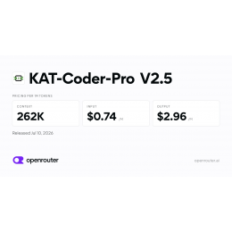 KAT-Coder-Pro V2.5