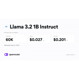 Llama 3.2 1B Instruct
