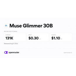 Muse Glimmer 30B