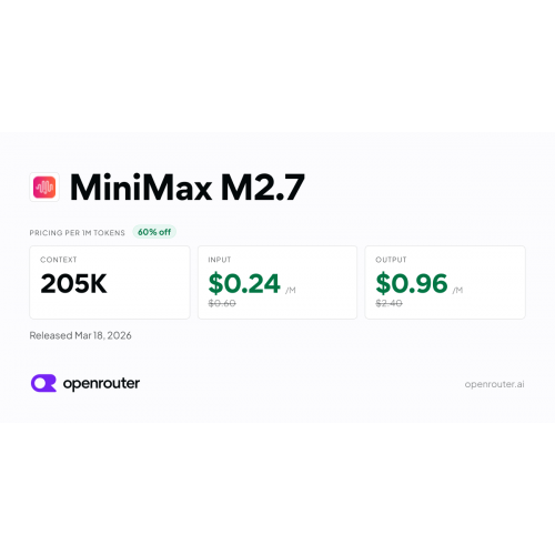 MiniMax M2.7