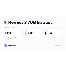 Hermes 3 70B Instruct