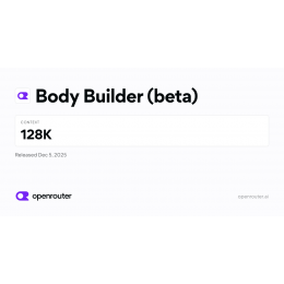 Body Builder (beta)