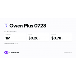 Qwen Plus 0728