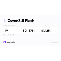 Qwen3.6 Flash