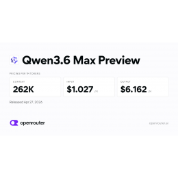 Qwen3.6 Max Preview