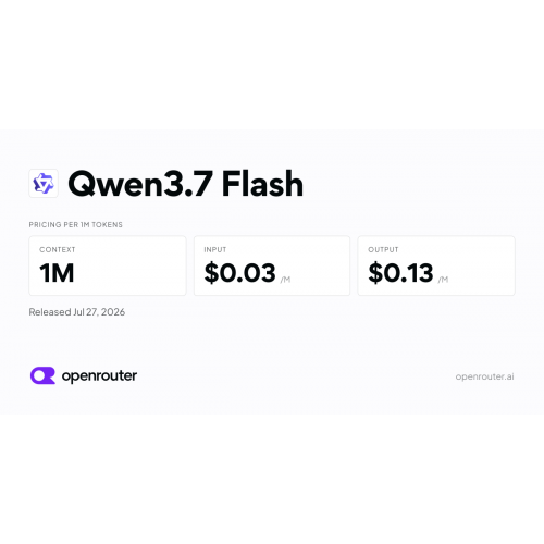 Qwen3.7 Flash