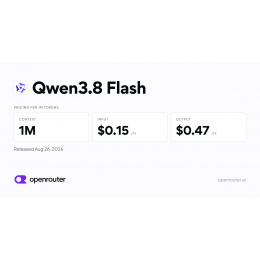 Qwen3.8 Flash