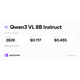 Qwen3 VL 8B Instruct