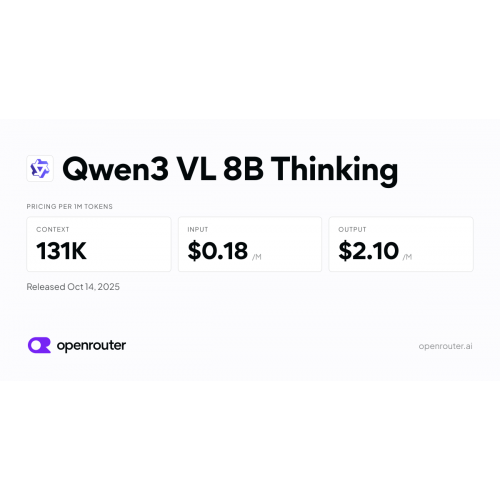 Qwen3 VL 8B Thinking