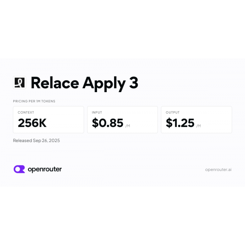 Relace Apply 3