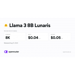 Llama 3 8B Lunaris