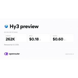 Hy3 preview